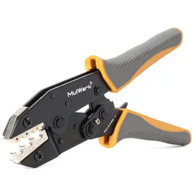 Mulwark 810130870622 Wire Crimping Tool Professional Pliers Ratcheting Cr