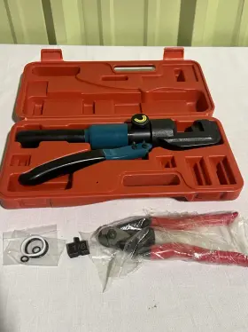 Cr09 Muzata 730759227174 Hydraulic Hand Crimper Tool For 1/8 Inch Cable Railing Wire Rope