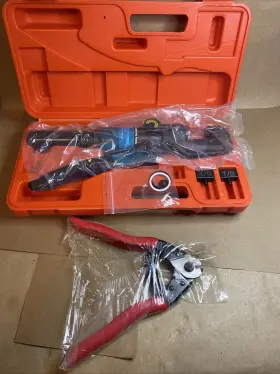45kn Nakupot St01 Upgraded Custom Hydraulic Crimper Tool 1/8 Inch Stainless Steel Railing
