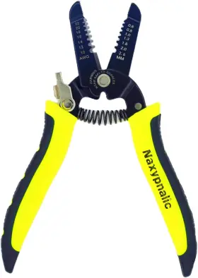 Naxypnalic-b22  Naxypnalic Wire Stripper Tool 10-22 Awg Micro Strippers Insulated Pliers