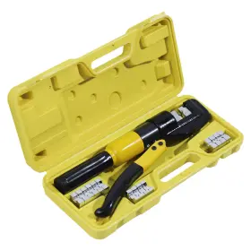 1bcw-hct-01 Nbjingyi 10 Ton 8 Dies Hydraulic Crimper Crimping Tool Wire Battery Cable Lug Terminal