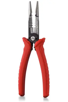 02038a Neiko 816914020689 6-in-1 Wire Service Tool 8-1/2 Inch Length Gripper Crimper Stripper