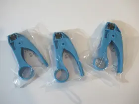 Tl-6-11 New Wave Electronics Lot Of 3 Rotary Coax Coaxial Cable Stripping Tool Rg59 Rg6 Rg7 Rg11 Stripper