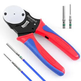 Nd-20 Newdeli 20&22 Deutsch Crimp Tool Size 20 Connector 4 Way Indent 8 Impr