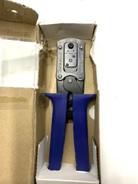 14841 Nicomatic #14841 Discrete Wire Hand Crimper/ 22-28 Awg In The Box-excellent