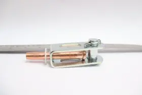 71-204-p Nicopress Suspension Dead End Sleeve For 4 Awg Solid Copper Conductor
