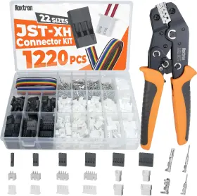 Noxtren 744759216472 Jst-xh 2.5mm And Du Pont 2.54mm Connector Kit With Awg28 17 Ratcheting Crimping To