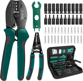 Noyafa 705353871498 Solar Crimping Tool Kit For Panel Connectors A Crimper Wire Str