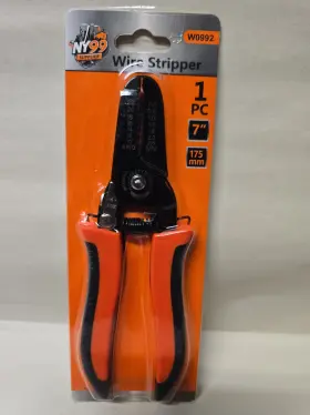 Ny99 Supplier W0992 Multifunctional 7 Inch Wire Stripper Cutter Plier 10-22 Awg Comfort Grip Handles