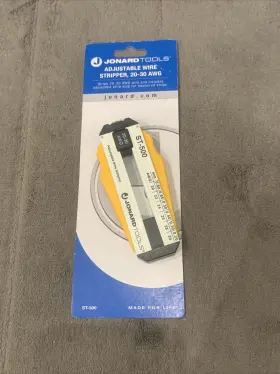 St-500 Ok Industries 811490010178 4 In Adjustable Wire Stripper 20 To 30 Awg