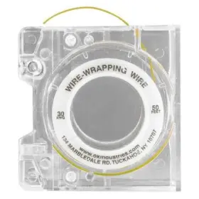 Wd-30-y Ok Industries 30 Awg Wire Wrapping With Dispenser 50 Ft. Yl