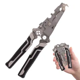 B-yn013 Oupool 18 In 1 Foldable Wire Stripperwire Stripper Toolelectrical Strippersfold