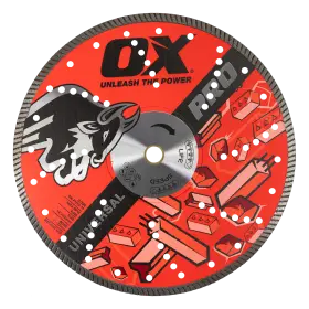 Ox-pu10-14 Ox Tools Pro Universal Diamond Blade Diameter 14 Inch / 356mm Bore