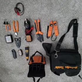 1573 Paladin Tools Lan &telcom Cable Testing Kit Model