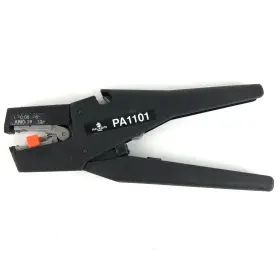 Pa1101 Paladin Tools Wire Stripper Awg 28-10 Spring Open With Owners Marks Black