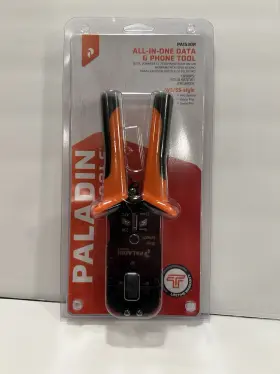 Pa1530r Paladin Tools All In One Data And Phone Tool Cut Crimper We/ss Style