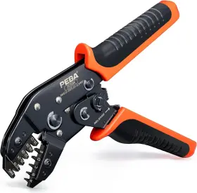 2030m-dq Peba Micro Connector Pin Crimping Tool 0.03-0.5mm 32-20awg Ratcheting
