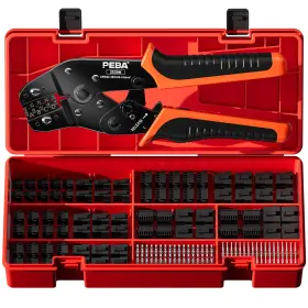 B08gr76h3d Peba Crimping Tool And Jst-sm Connector Kit - 14 Types 2.5mm 2-7 Pin Awg 32-20
