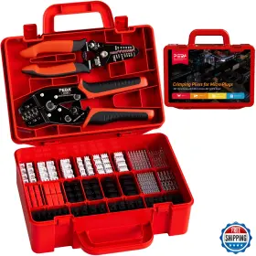 B0ch2w89z6 Peba Crimping Tool And Jst Connector Kit - 20 Types Of 2.5 Mm Jst-xh Connectors