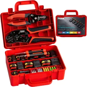 Pe-24-1-6p Peba Crimping Tool Kit Waterproof Automotive Electrical Wire Connector 1/2/3/4/5/