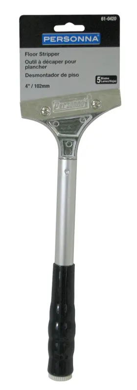 Personna 024500614208 4 Inch Floor Stripper Tool With 5 Blades 6 Cd/ct Ct/