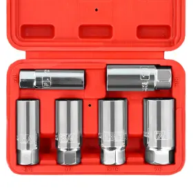 Pn33506 Pgroup 6pcs 3/8-inch Drive Spark Plug Socket Set 6-point Sae And Metric 5/8-inch