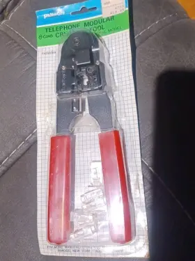 Ws24 Philmore Telephone Modular Crimping Tool 8 Contact Plus 6 Connectors