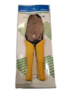 Ws34 Philmore Ratcheting Crimping Tool For 10-22 Awg Insulated Terminals