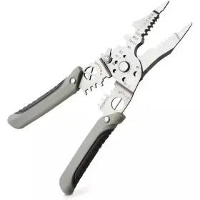 Phyfalip 705353323133 Multi-function Wire Stripper Tool Electrical 9-in-1 Cutter And Crimpi