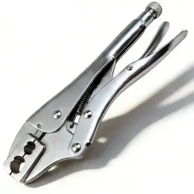 Pidnsrozo 787056242454 Vgrip Type Hose Crimper Tool 2 Opening Dies 1/4 3/16 Inch Air Repair Kit