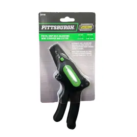 Pittsburgh 792363597296 Pistol-grip Self-adjusting Wire Stripper And Cutter - Item 59729