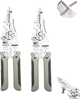 Pjfnhd 735881170756 Multifunctional Cable Stripper Crimper Cutting Pliers Adjustable Autom