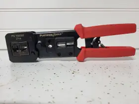 100055 Platinum Tools Proamp Crimp Tool Part #