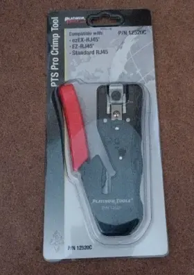 Ez-rj45 Platinum Tools 12520c Pts Pro Universal Crimp Tool
