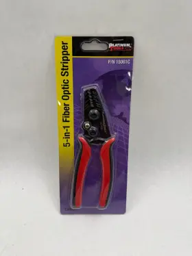 15061c Platinum Tools 1pc 5-in-1 Fiber Optic Stripper #a56
