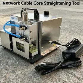 Cr-053394 Preasion Industrial Wire Straightening Equipment Multi Type Network Cable Finishing Machi