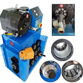 Cr-056824 Preasion 220v Industrial Pipe Crimping Machine Tube With Foot Switch