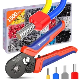 77519 Preciva Ferrule Crimping Tool Kit Upgrade Double And Single Ferrules Metallic
