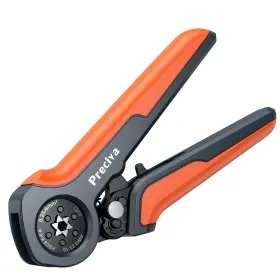 Cp00146 Preciva Hexagonal Ferrule Crimping Tool Awg 23-10 Crimper Plier Manual Pressure Adju