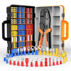 Rc60003 Preciva Crimping Tool For Insulated Terminals Wire Connectors Awg20-10 Ratch