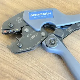 Pressmaster Ksa-0760 Crimper Awg 22-10 Insulated Connector Crimp Tool Nice