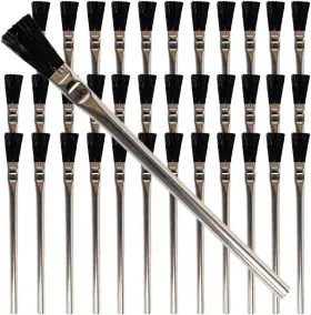 Pro Grade Supplies 711181185164 - Acid Brushes 36 Count 3/8 Inch Boar Hair Flux