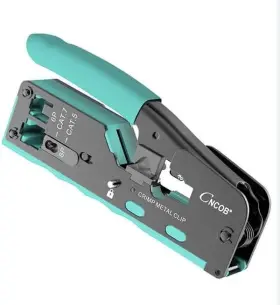 Cn-87108 Professional Manufacture Rj45 Pass Through Crimp Tool Ethernet Crimping Kit All-in-one Crimper For C