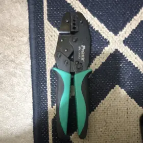8pk-301t2 Proskit Hand Crimper Tool With Green Sheath