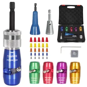 Qbonway 768825752299 Wire Stripper Twister Tool For Drill 35 In 1 New Stripping 20