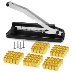 Qlngas 602835562854 Heavy Duty Ferrule Crimping Tool Air Hose Repair Kit For 3/8 5/16 1/4 Inch