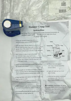 4266-001 Quick Cable Brute Hammer Tool