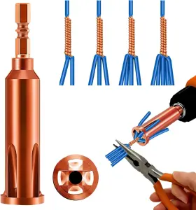 Qyqrqf 711181894394 Universal Wire Twisting Tool Cable Stripper And Twister Stripping