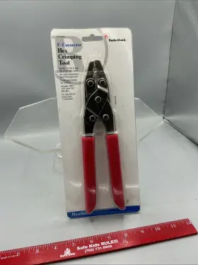 278-242a Radioshack 278-242 Coaxial F-connector Hex Crimping Tool