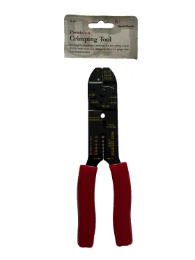 64-404 Radioshack Radio Shack Hand Crimp Tool Cat. No. For Installing Solderless Terminals